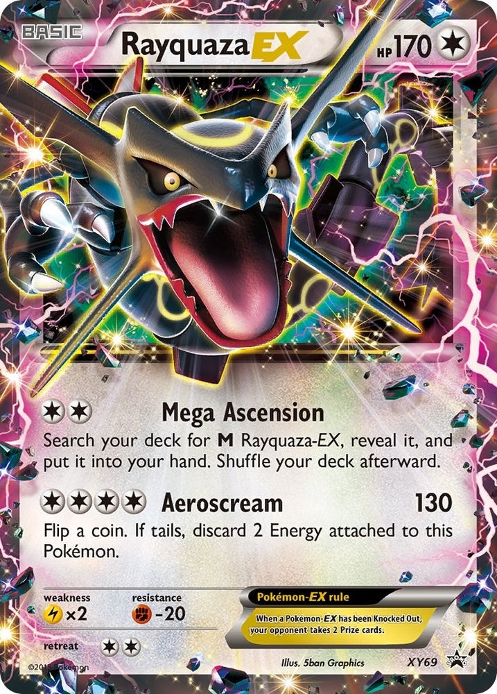 Image for Rayquaza EX (Shiny) (XY69) [XY Promos]
