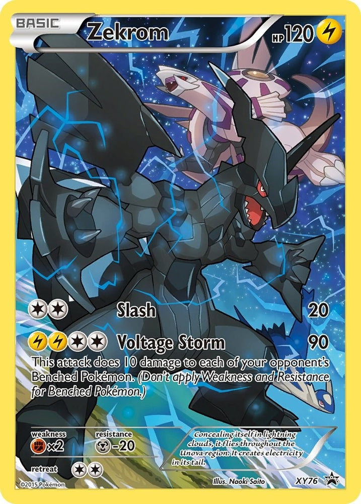 Image for Zekrom (Full Art Promo) (XY76) [XY Promos]
