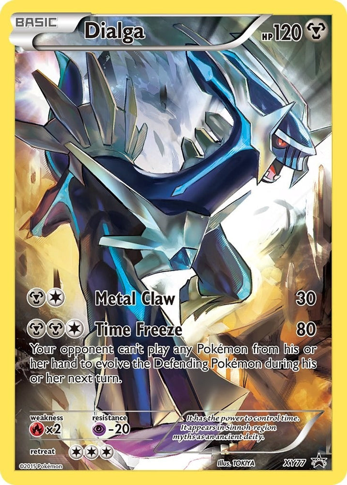 Image for Dialga (Full Art Promo) (XY77) [XY Promos]