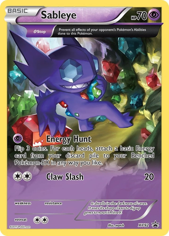 Image for Sableye (XY92) [XY Promos]