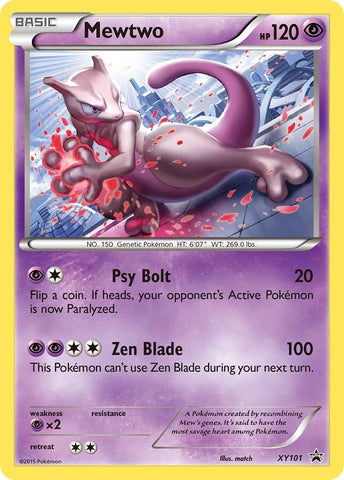 Image for Mewtwo - XY101 (XY101) [XY Promos]