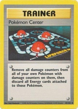 Image for Pokemon Center (085/102) [Base Set]
