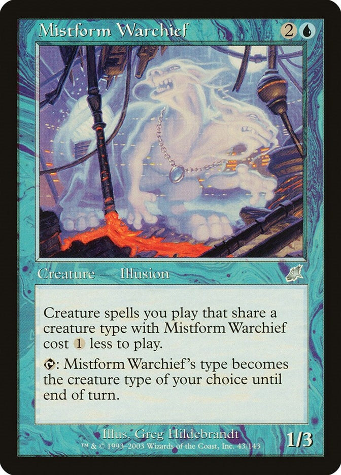 Image for Mistform Warchief (43) [Scourge]