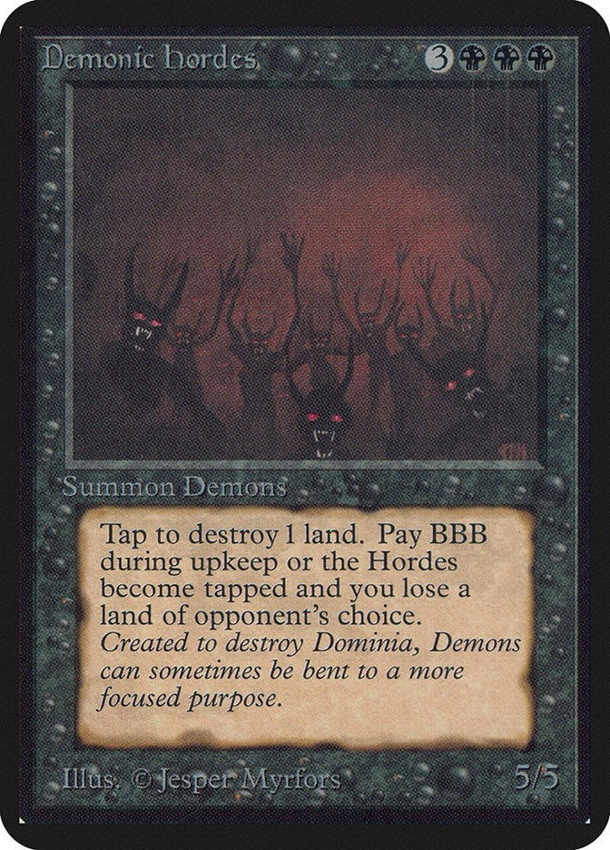 Image for Demonic Hordes [Alpha Edition]