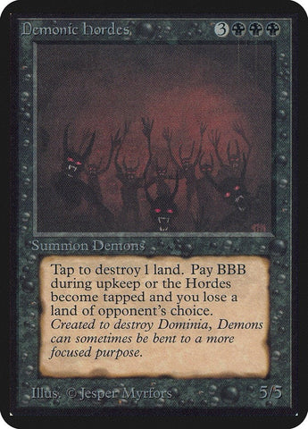 Image for Demonic Hordes [Alpha Edition]