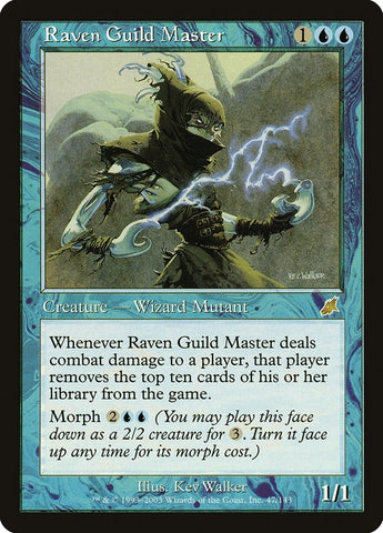 Image for Raven Guild Master (47) - Magic: The Gathering