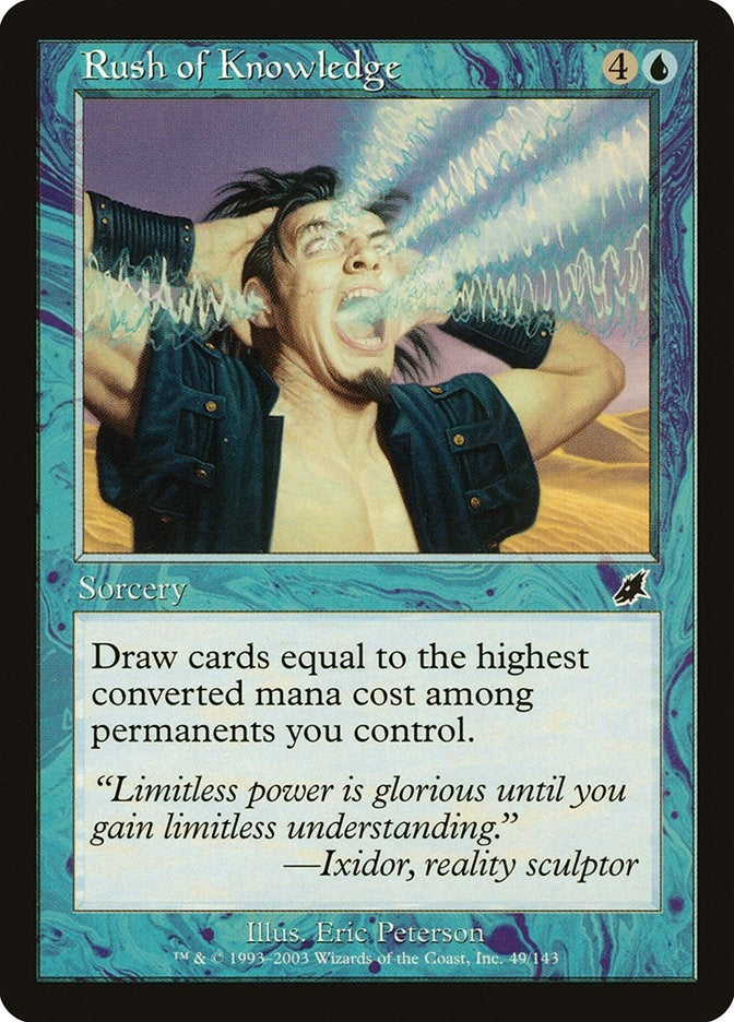 Image for Rush of Knowledge (49) [Scourge]