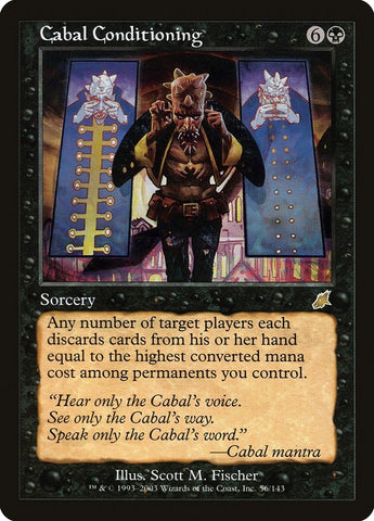 Image for Cabal Conditioning (56) [Scourge]