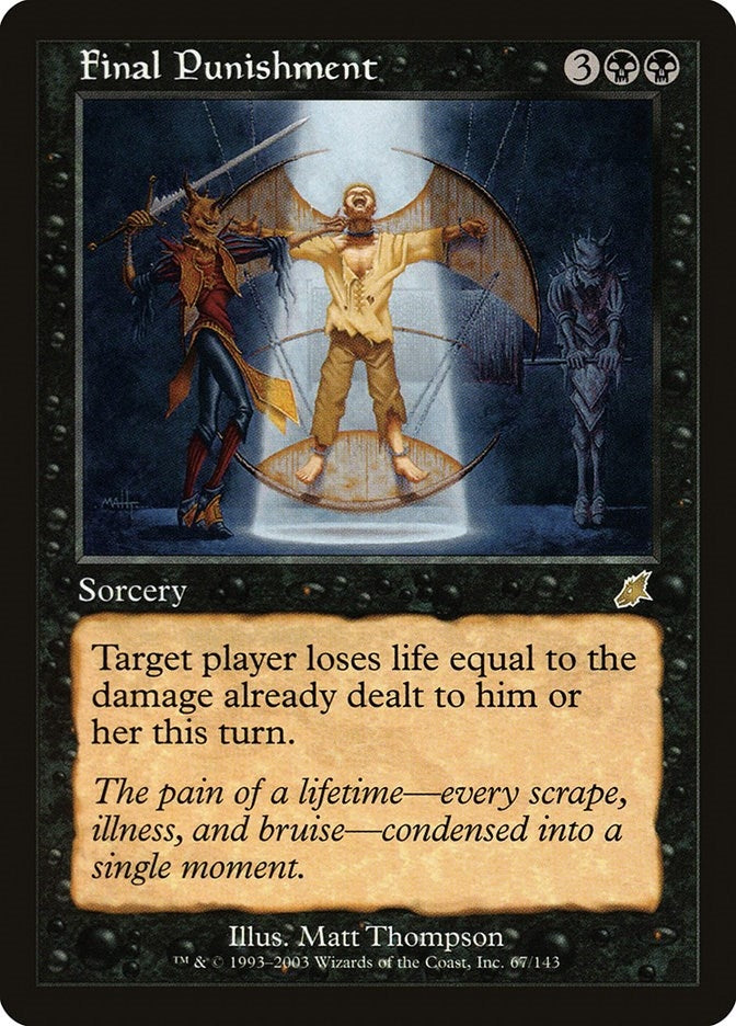 Image for Final Punishment (67) [Scourge]