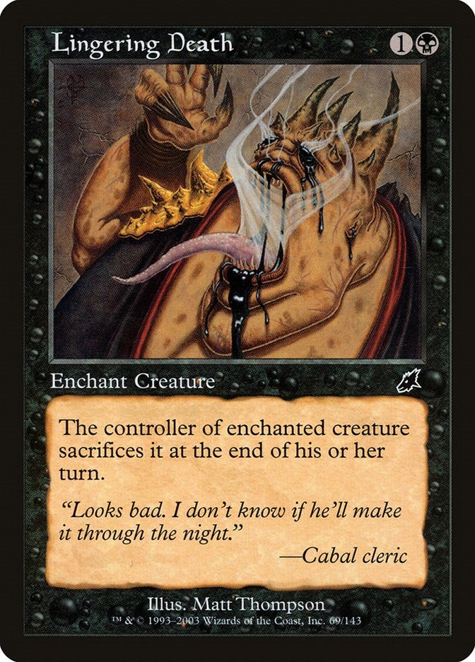 Image for Lingering Death (69) [Scourge]