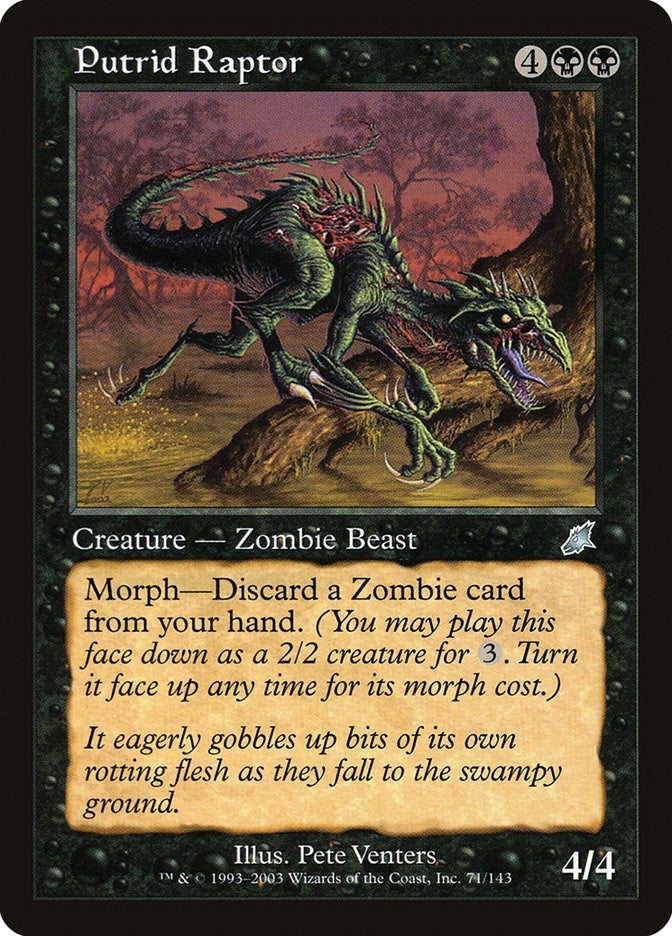 Image for Putrid Raptor (71) [Scourge]