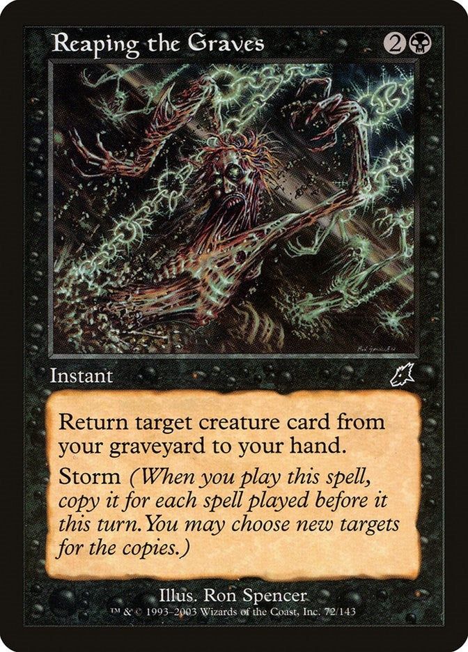 Image for Reaping the Graves (72) [Scourge]