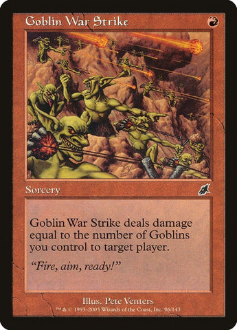 Image for Goblin War Strike (96) [Scourge]