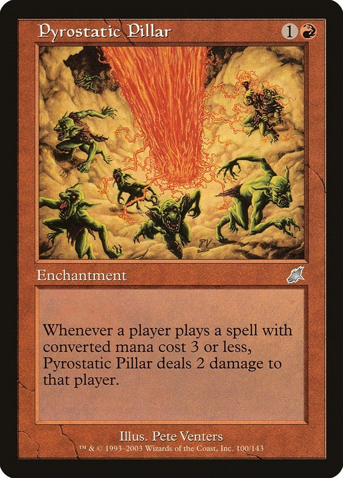 Image for Pyrostatic Pillar (100) - Magic: The Gathering