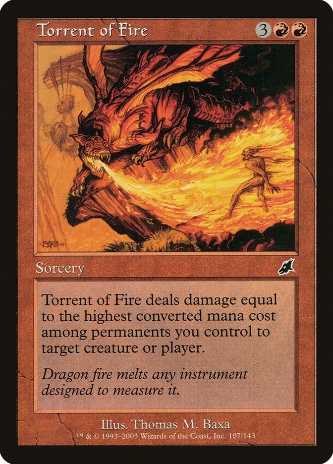 Image for Torrent of Fire (107) [Scourge]