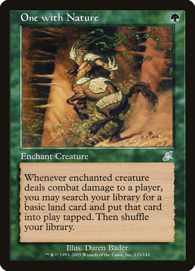 Image for One with Nature (125) [Scourge]