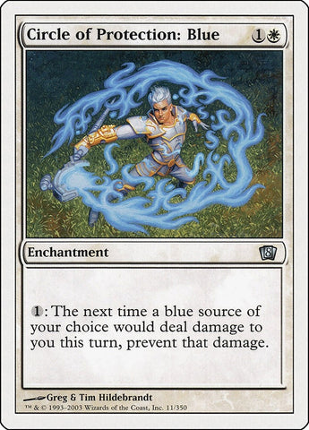 Image for Circle of Protection: Blue (11) (8ED)