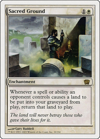 Image for Sacred Ground (39) - Magic: The Gathering
