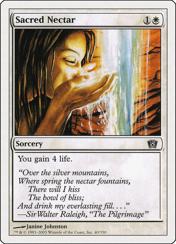 Image for Sacred Nectar (40) (8ED)