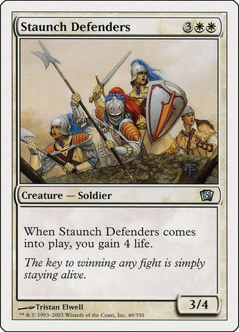 Image for Staunch Defenders (49) - Magic: The Gathering
