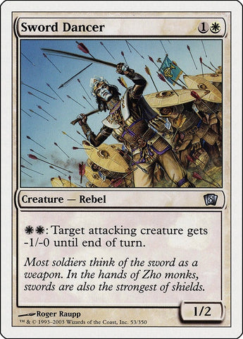 Image for Sword Dancer (53) - Magic: The Gathering