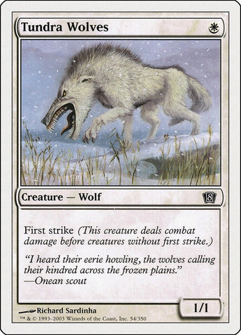Image for Tundra Wolves (54) - Magic: The Gathering