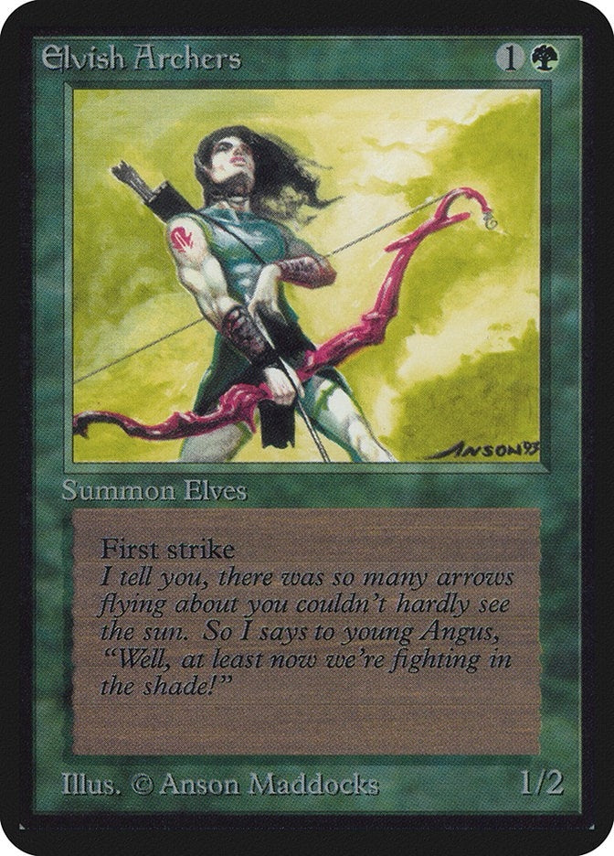 Image for Elvish Archers [Alpha Edition]