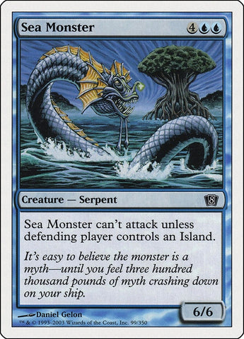Image for Sea Monster (99) - Magic: The Gathering