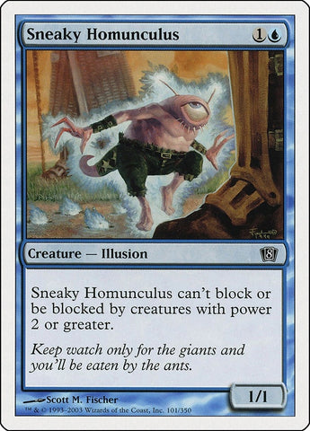 Image for Sneaky Homunculus (101) - Magic: The Gathering