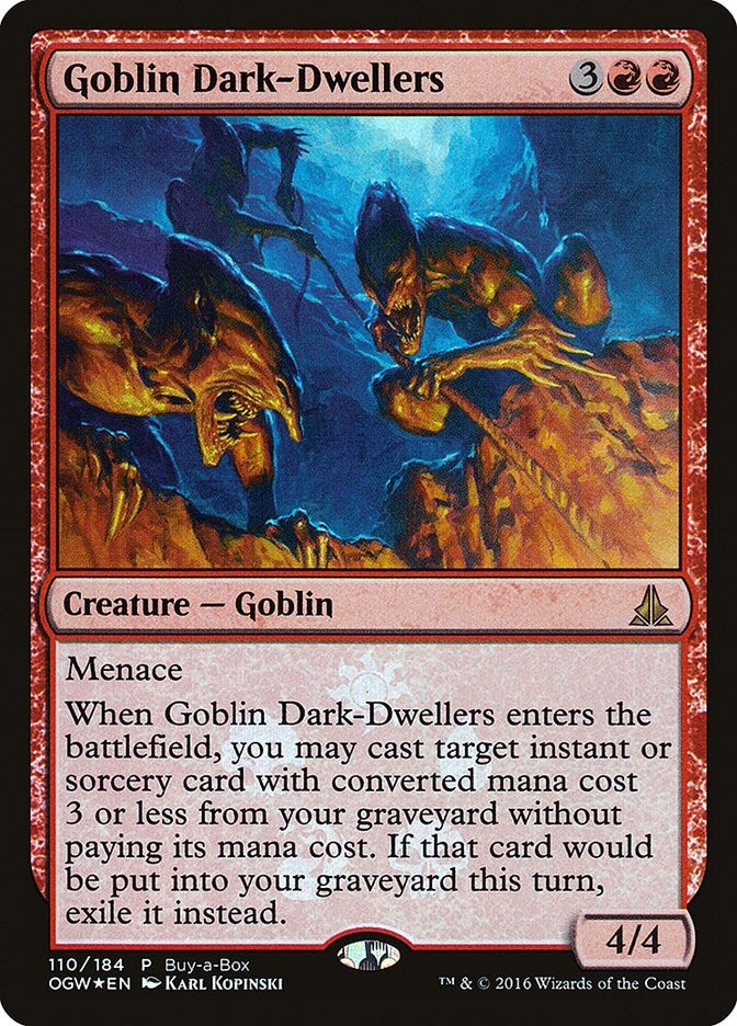 Image for Goblin Dark-Dwellers (110) [Buy-A-Box Promos]