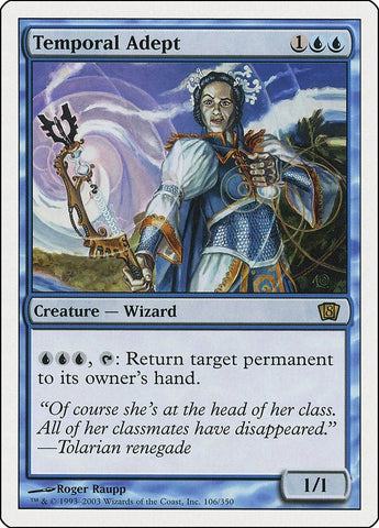 Image for Temporal Adept (106) - Magic: The Gathering
