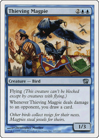 Image for Thieving Magpie (107) - Magic: The Gathering