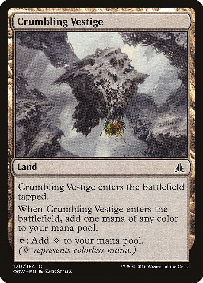 Image for Crumbling Vestige (170) [Oath of the Gatewatch]