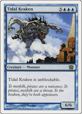 Image for Tidal Kraken (108) - Magic: The Gathering