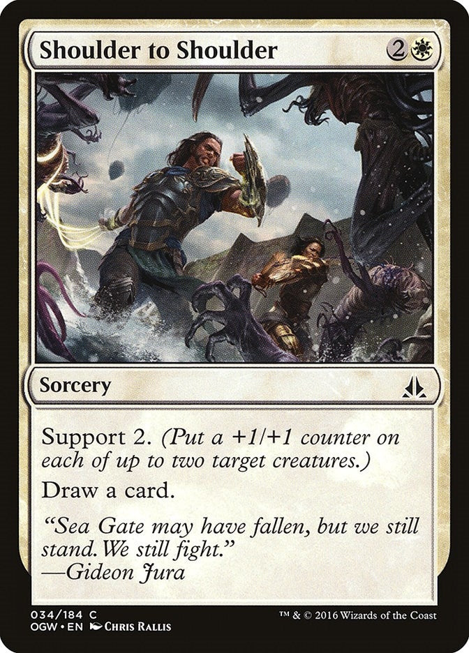 Image for Shoulder to Shoulder (34) [Oath of the Gatewatch]