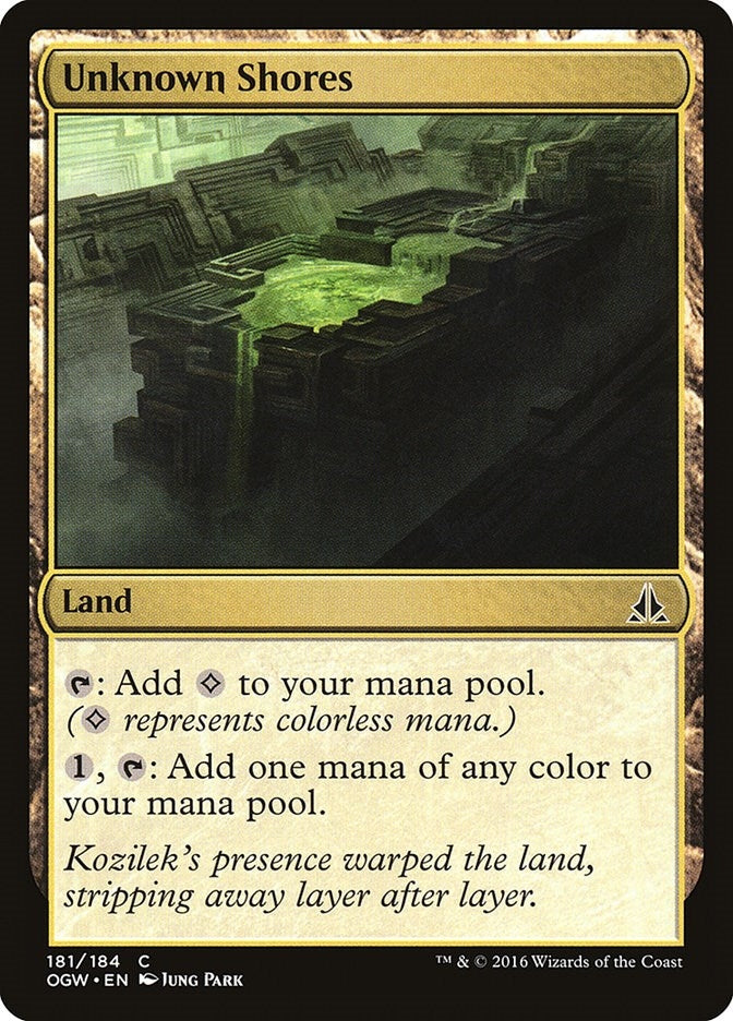 Image for Unknown Shores (181) [Oath of the Gatewatch]