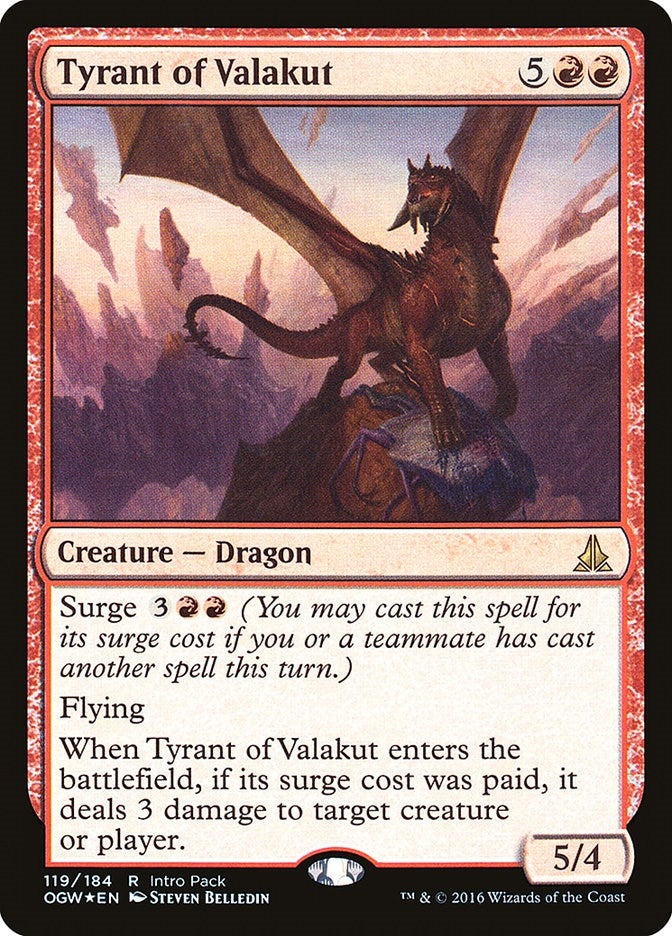 Image for Tyrant of Valakut (119) - Magic: The Gathering