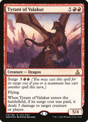 Image for Tyrant of Valakut (119) [Unique and Miscellaneous Promos]