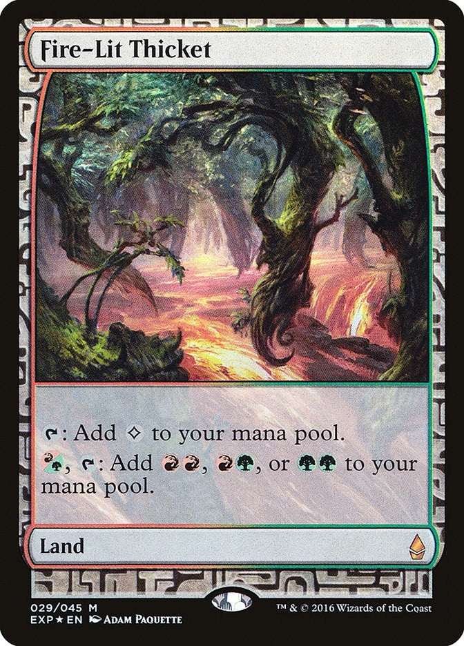Image for Fire-Lit Thicket (29) [Zendikar Expeditions]