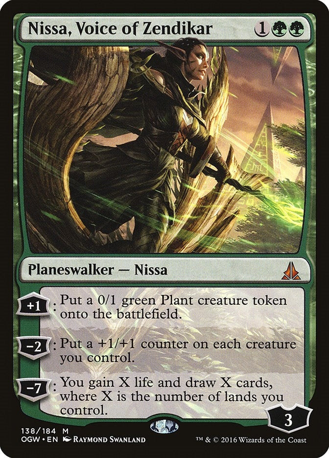 Image for Nissa, Voice of Zendikar (138) [Oath of the Gatewatch]