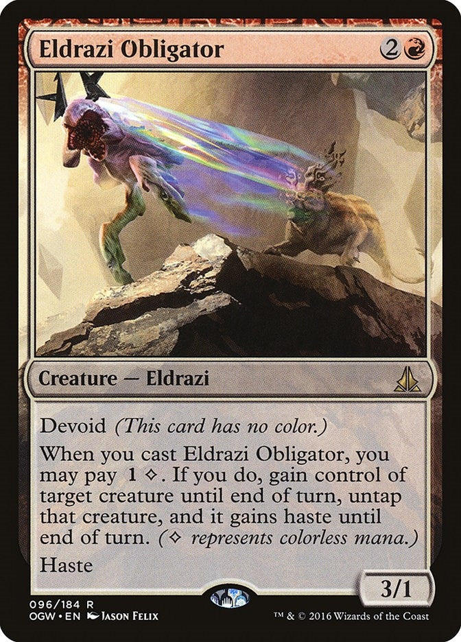 Image for Eldrazi Obligator (96) [Oath of the Gatewatch]