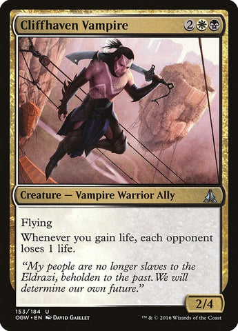 Image for Cliffhaven Vampire (153) [Oath of the Gatewatch]