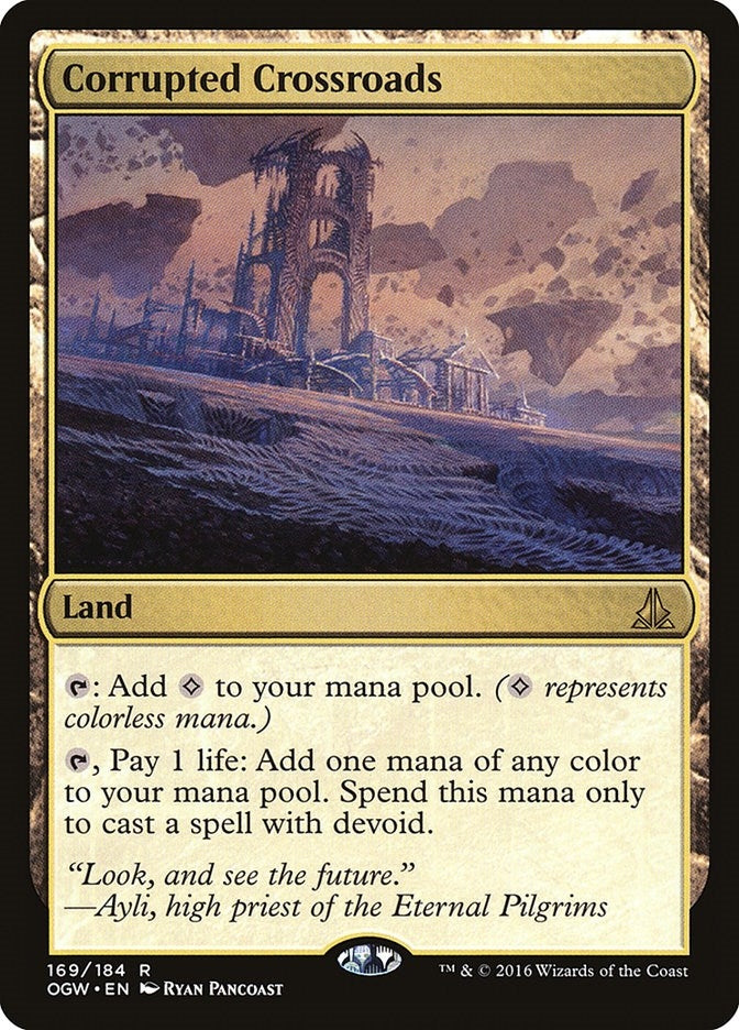 Image for Corrupted Crossroads (169) [Oath of the Gatewatch]