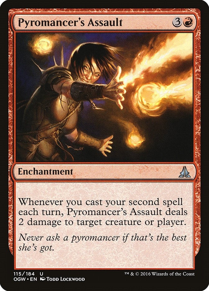 Image for Pyromancer's Assault (115) [Oath of the Gatewatch]