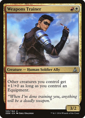 Image for Weapons Trainer (160) [Oath of the Gatewatch]