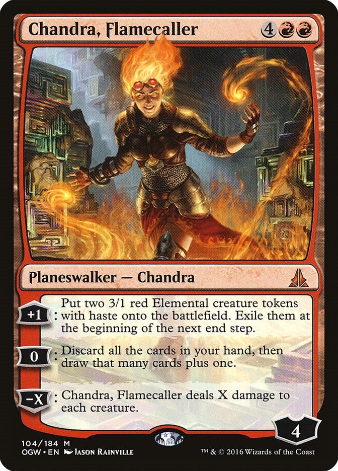Image for Chandra, Flamecaller (104) [Oath of the Gatewatch]