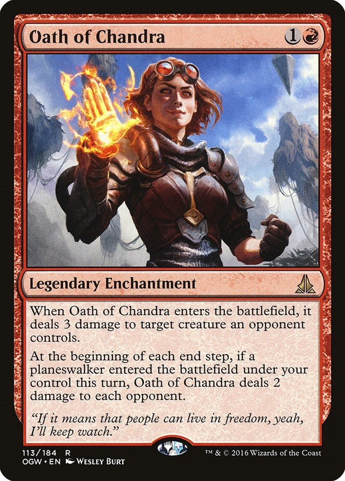Image for Oath of Chandra (113) [Oath of the Gatewatch]