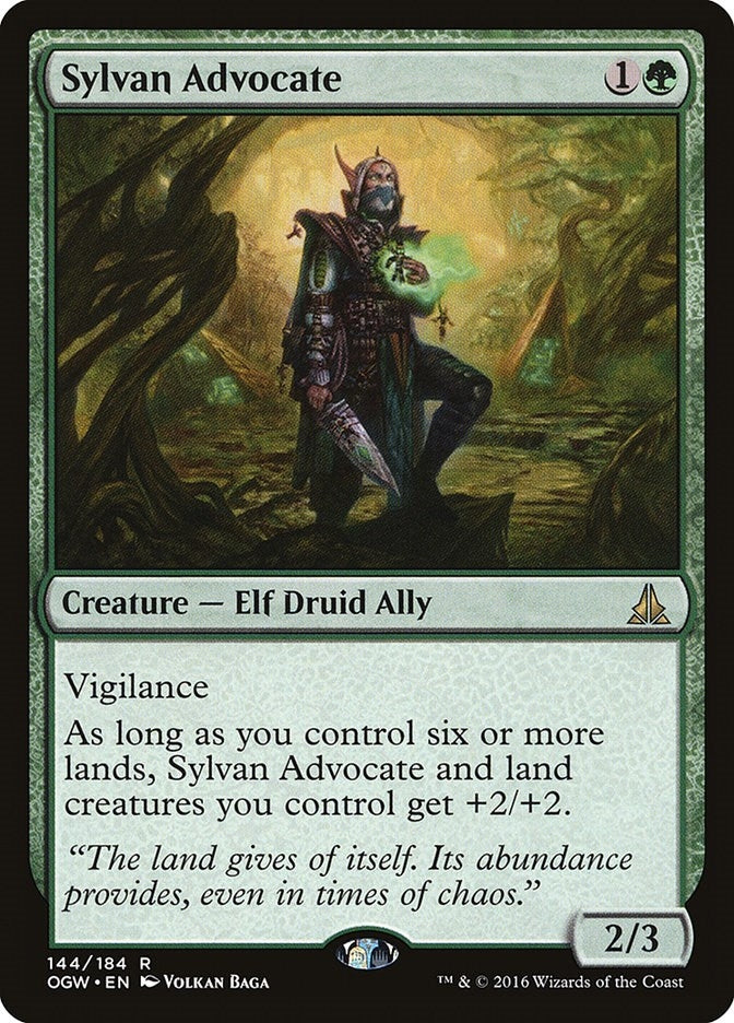 Image for Sylvan Advocate (144) [Oath of the Gatewatch]