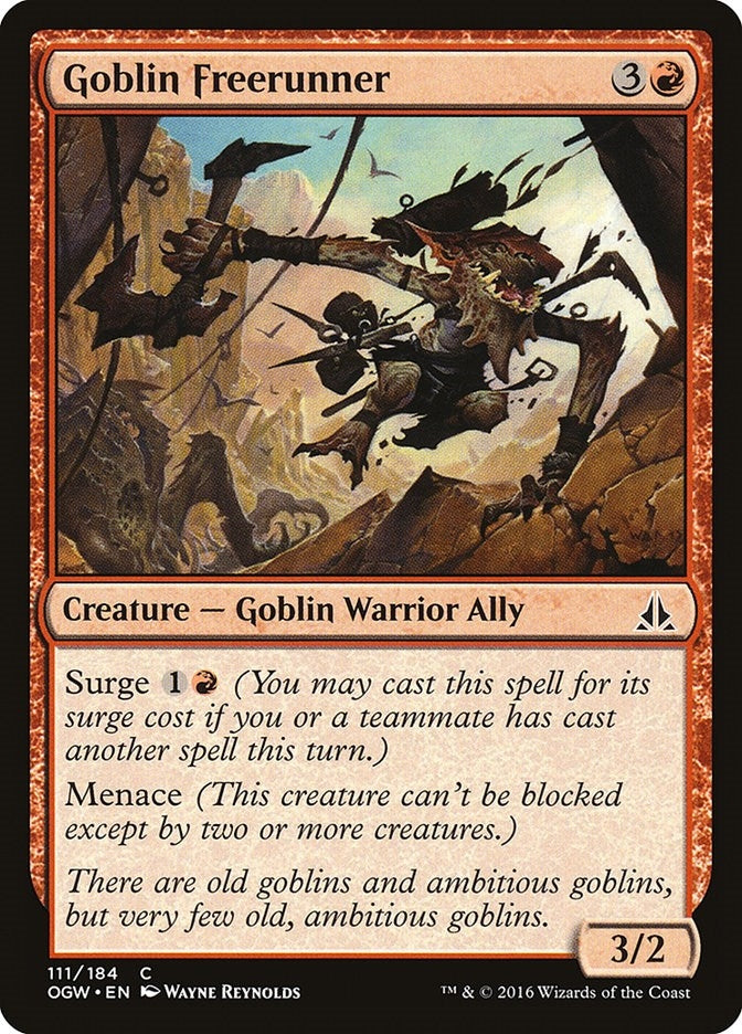 Image for Goblin Freerunner (111) [Oath of the Gatewatch]