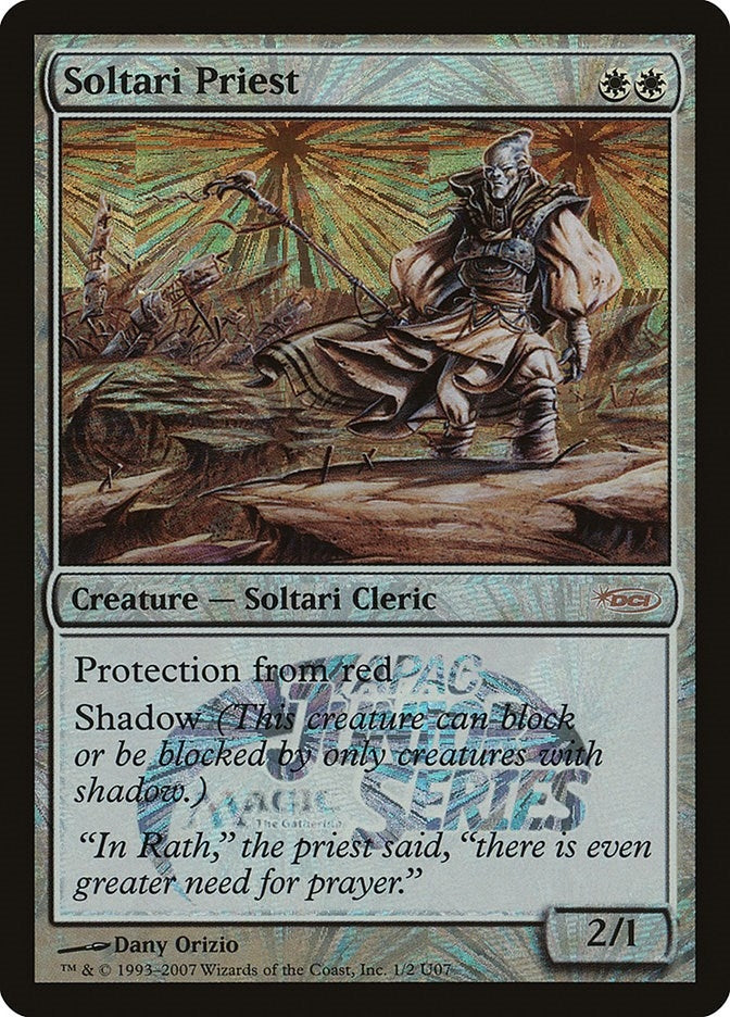 Image for Soltari Priest (Junior APAC Series) (1) - Magic: The Gathering